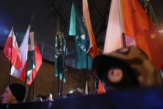 Zatrzymania podczas marszów w dniu żołnierzy wyklętych w Warszawie