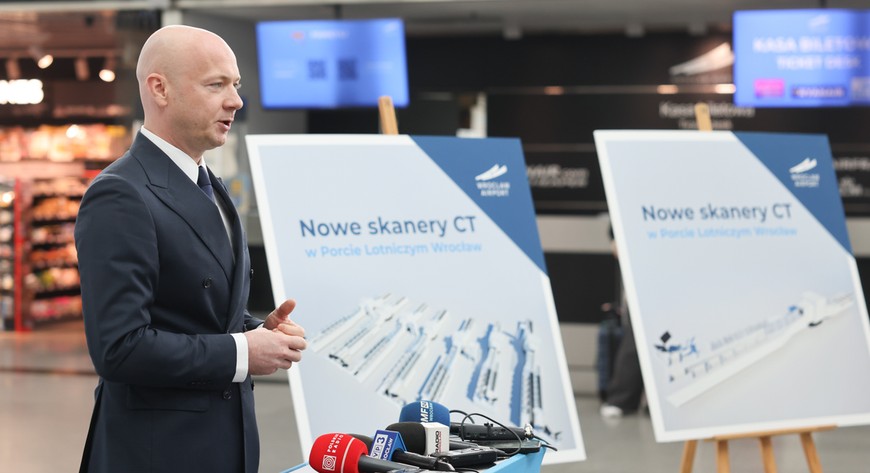 - Nowa technologia sprawi, że kontrola bezpieczeństwa będzie szybsza i bardziej komfortowa – zapewnia Karol Przywara, prezes Portu Lotniczego Wrocław.