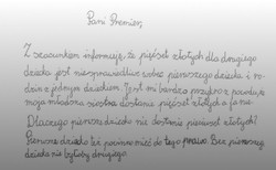 Premier Szydło odpowiada na list 9-letniej Julii. Dziewczynka napisała ws. programu Rodzina 500+