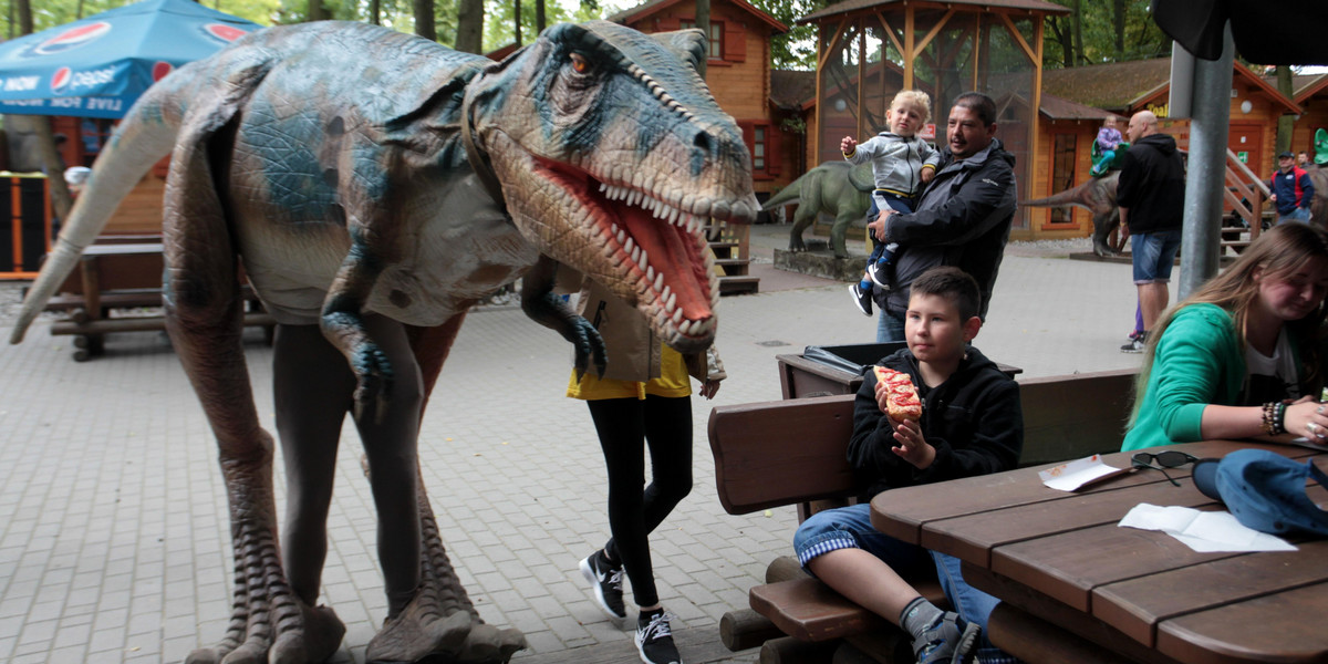 Odwiedź Dinopark w Malborku