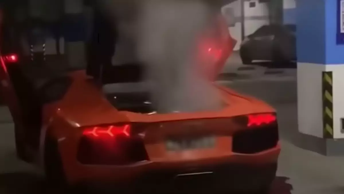 Lamborghini Aventador, czyli nietypowy pomysł na grilla