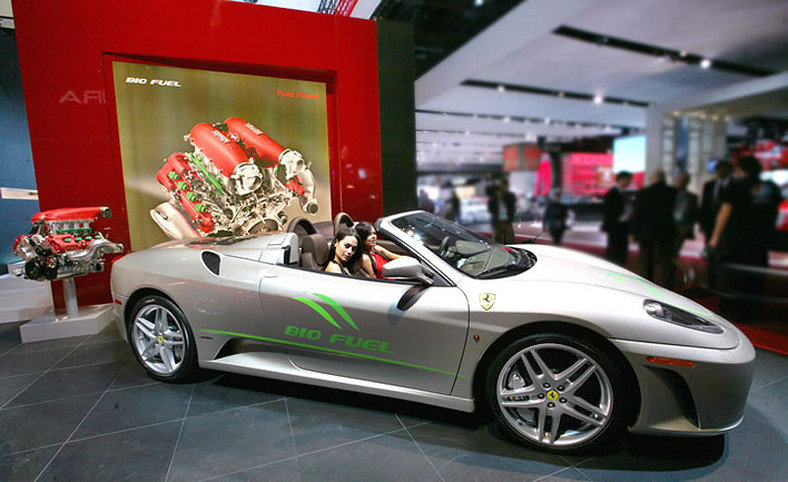 Detroit 2008: Ferrari F430 Spider Biofuel - ekologiczna ikona