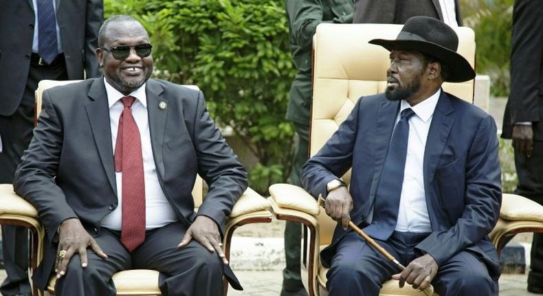 S.Sudan ex-rebels accuse Kiir of plot to oust rival Machar 