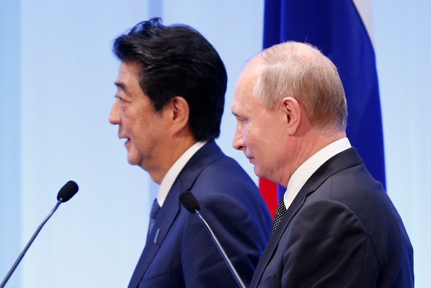 Vladimir Putin i Šinzo Abe