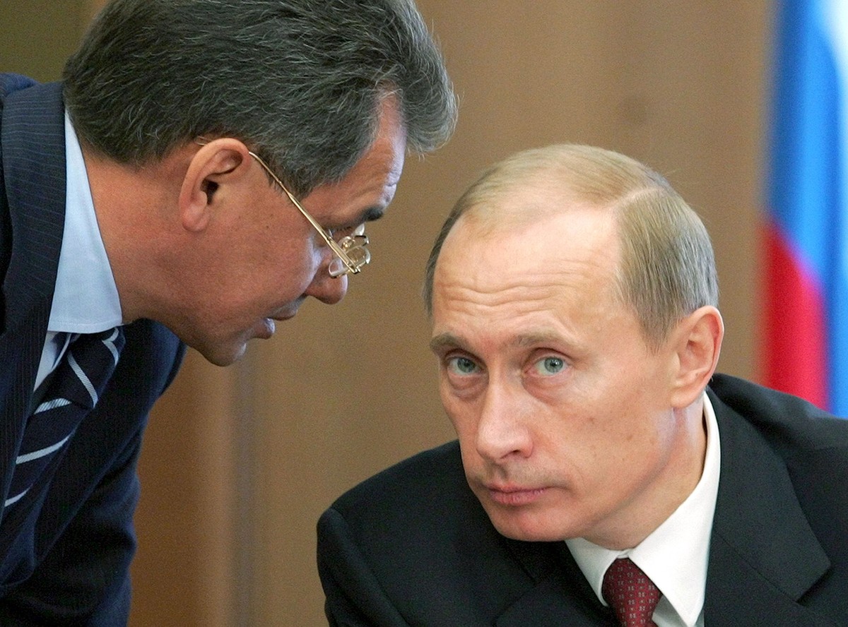 Siergiej Szojgu Władimir Putin