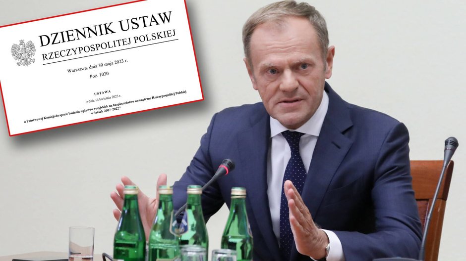 Przesłuchanie Donalda Tuska przez sejmową komisję śledczą ds. VAT w 2019 r.