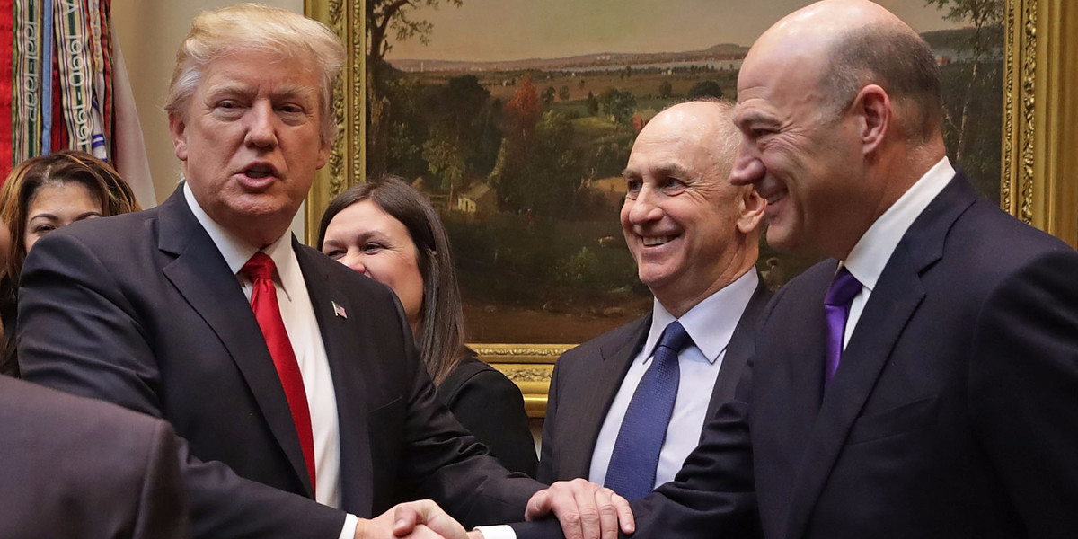 Trump's top economic adviser flipped his political donations from Democrats to Republicans after the massive Dodd-Frank regulation