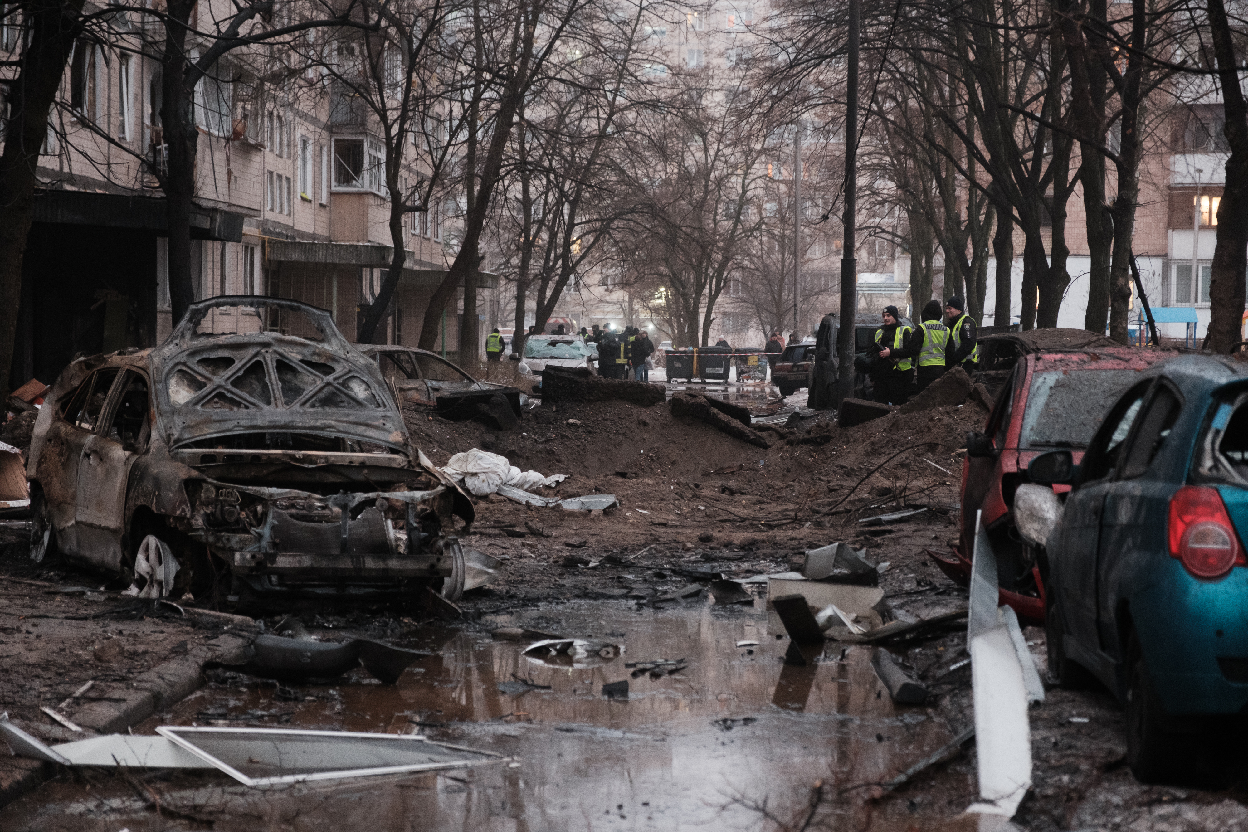 Plus de 3 000 attaques russes en une semaine - Kyiv sans chauffage en plein hiver