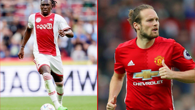 Calvin Bassey and Daley Blind are now teammates at Ajax