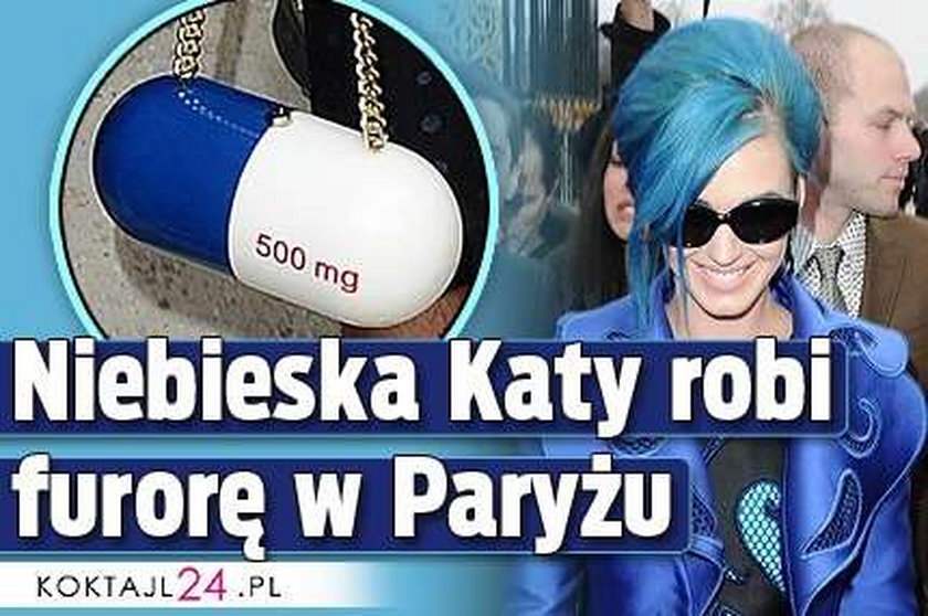 Niebieska Katy robi furorę w Paryżu