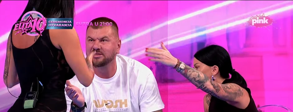 Prekinuta emisija uživo na Pinku: Janjuš uleteo i napravio haos