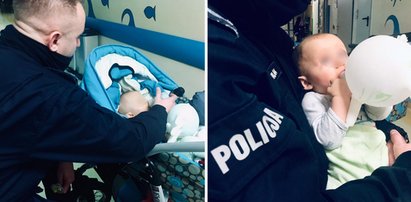 Zostawił u brata niemowlę i przepadł. Dzieckiem zajęła się... policja