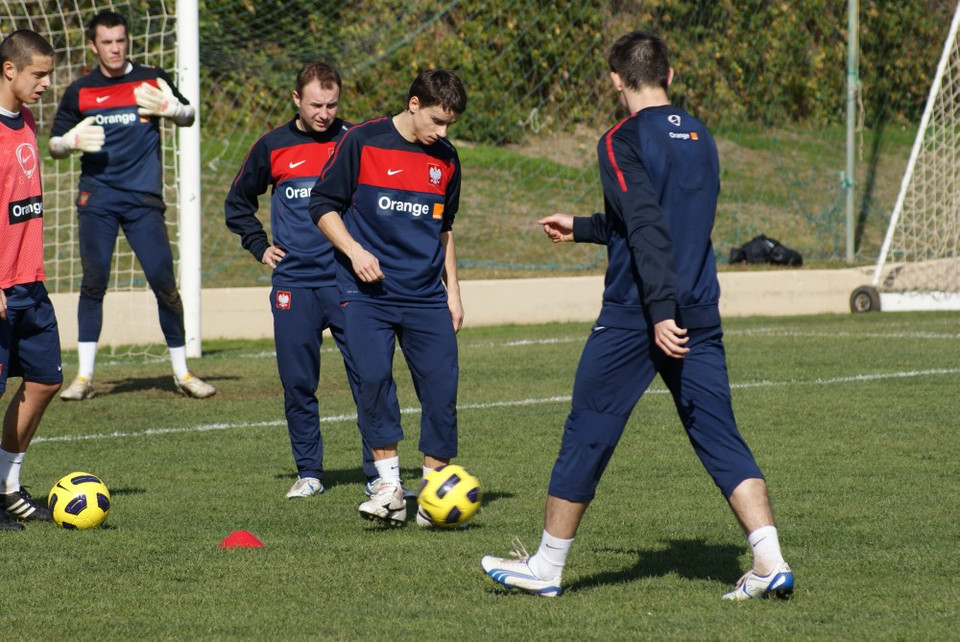 Trening polskiej kadry w Quinta de Lago w Portugalii