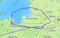 potężny samolot nato robił wczoraj kółka wokół królewca! gdańsk też by