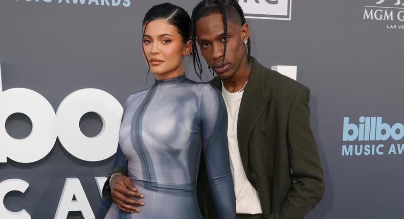 Kylie Jenner and Travis Scott attend the 2022 Billboard Music Awards.Frazer Harrison/Getty Images