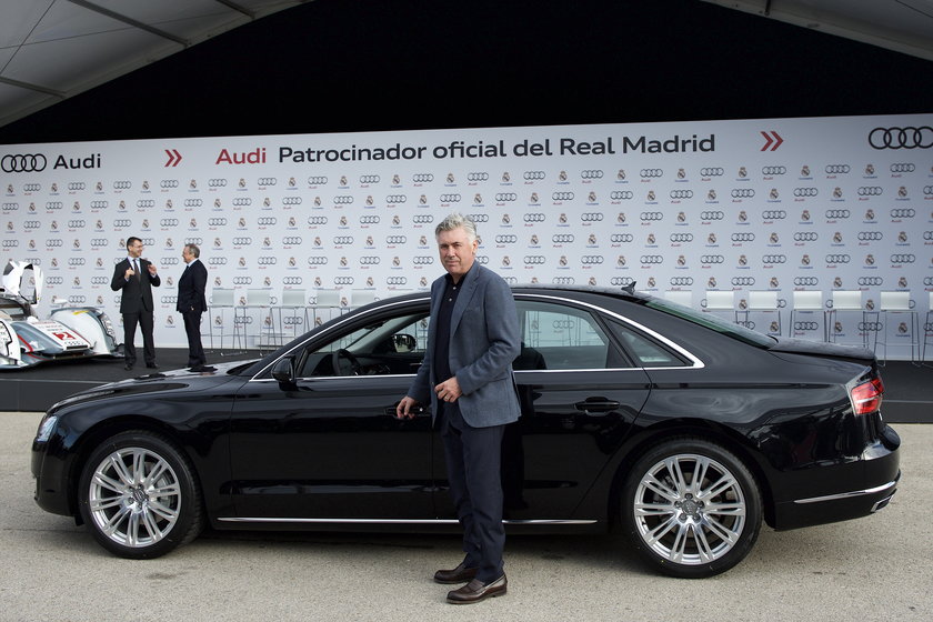 Piłkarze Realu Madryt dostali od sponsora wypasione fury marki Audi!