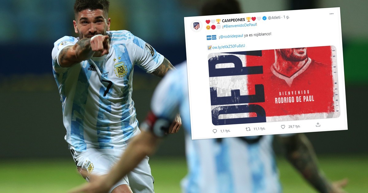 La Liga. Rodrigo De Paul dołączył do hiszpańskiego giganta ...