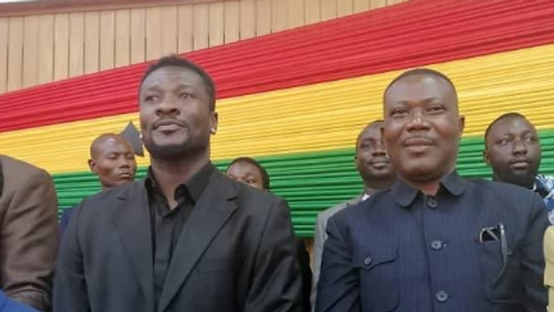 Image result for asamoah gyan at sona 2020