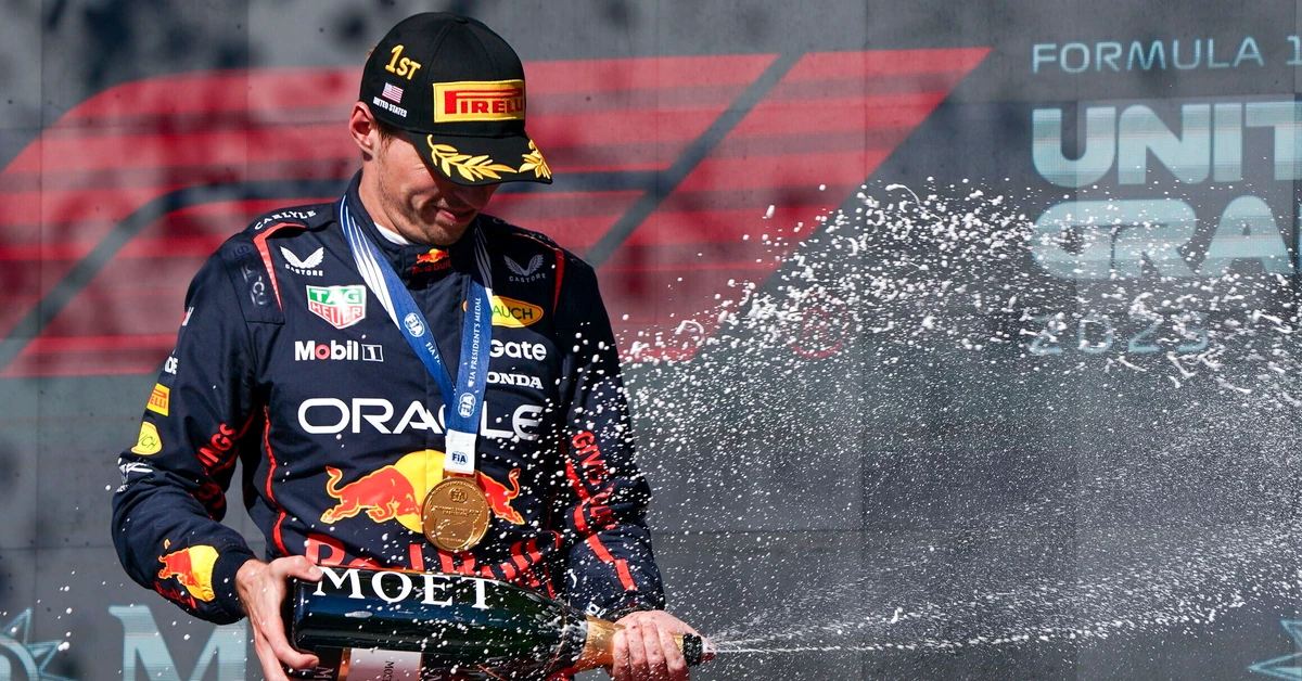 Verstappen najszybszy w Austin. Mistrz Formuły 1 goni Piastriego