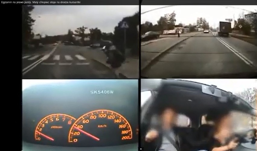 WORD Katowice. Egzaminowana kursantka potrąciła małego chłopca