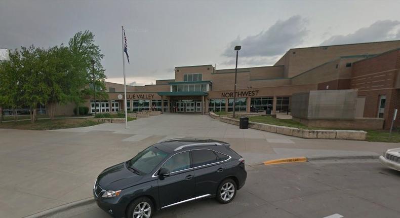 Blue Valley Northwest High School in Overland Park, Kansas.