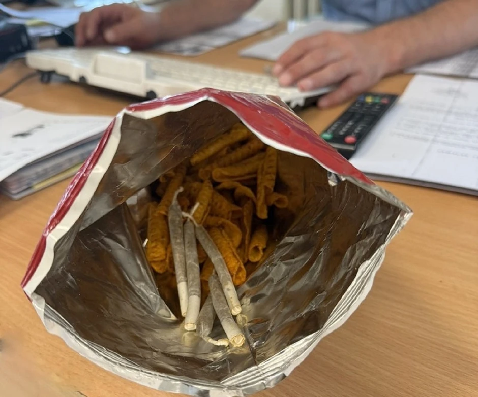 Zaplena droge na granici