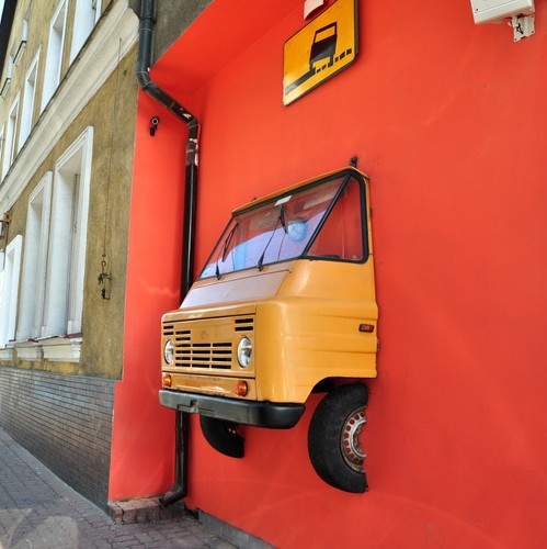 Żuk jako reklama. Foto - Stiopa