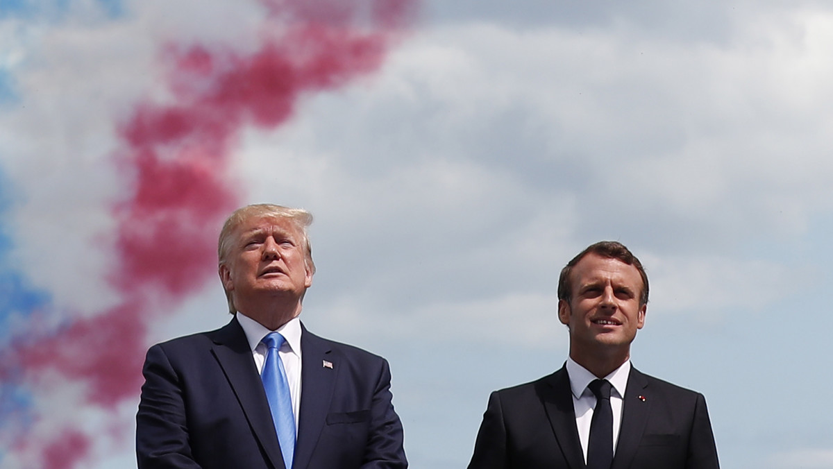 Prezydenci USA i Francji, Donald Trump i Emmanuel Macron odbyli dziś spotkanie, podczas którego - według AP - omawiali wiele dzielących ich kwestii. Po rozmowach żadna ze stron nie wydała komunikatu. Według francuskiego źródła spotkanie "było pozytywne".