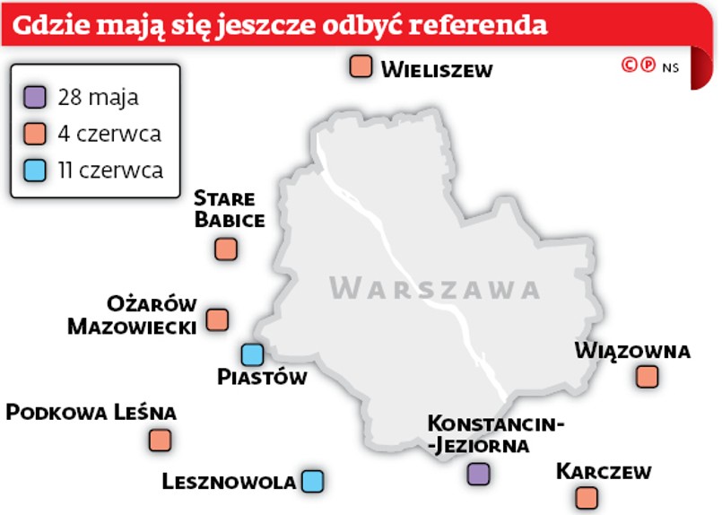 Gdzie mają się jeszcze odbyć referenda