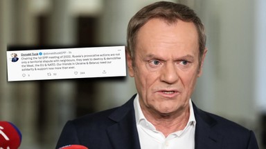 Donald Tusk jednoznacznie o działaniach Rosji: to dążenie do zniszczenia Zachodu, UE i NATO