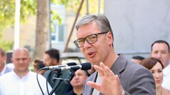 Aleksandar Vučić, u okviru posete Rasinskom okrugu, obilazi danas radove na izgradnji novog vrtića “Biseri” u Trsteniku