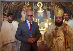 Miloš Vučević odlikovan ordenom Svetog Stefana Štiljanovića