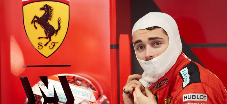 Charles Leclerc za kierownicą... ciężarówki. Został wolontariuszem Czerwonego Krzyża