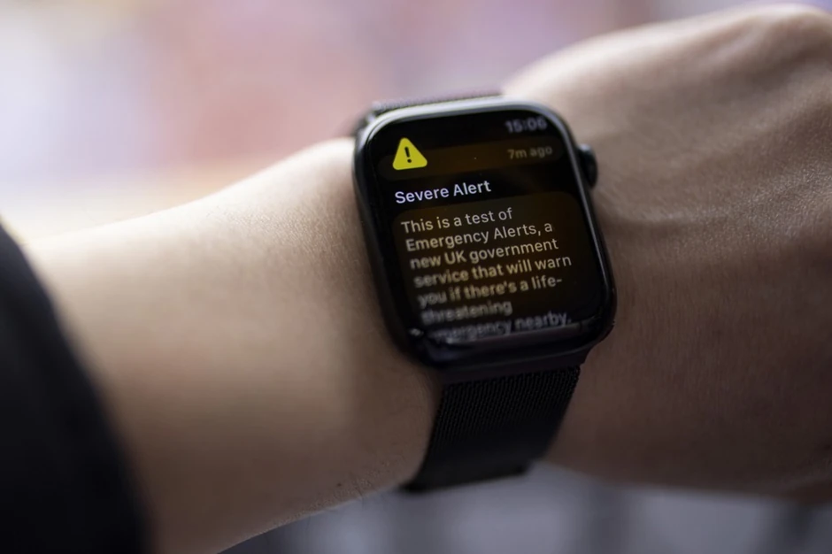 Testiranje britanskog sistema za hitno uzbunjivanje u Londonu 23. aprila