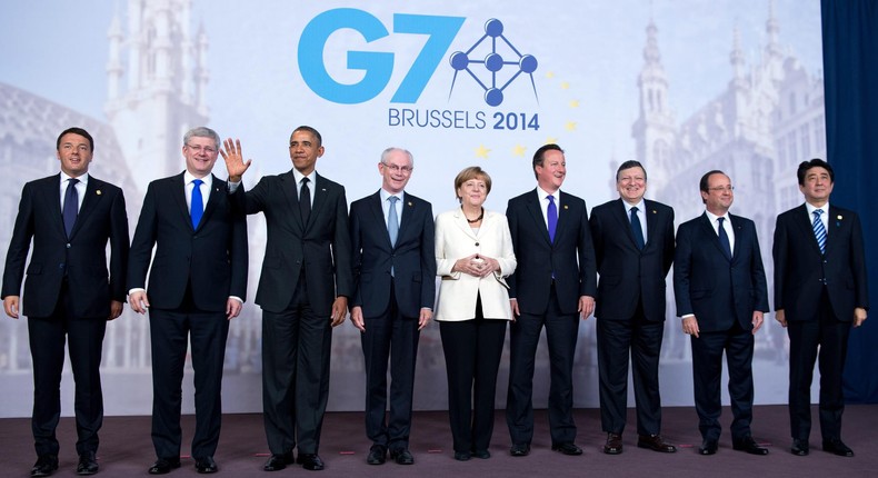 G7 Summit 2014 summit in Brussels.