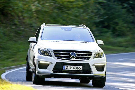 Mercedes ML 63 AMG: SUV na ostro