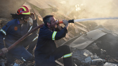 Strażacy walczą z 70 pożarami w Grecji. Ewakuowano mieszkańców