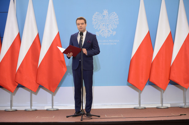 Rzecznik prasowy rządu Rafał Bochenek, PAP/Jacek Turczyk