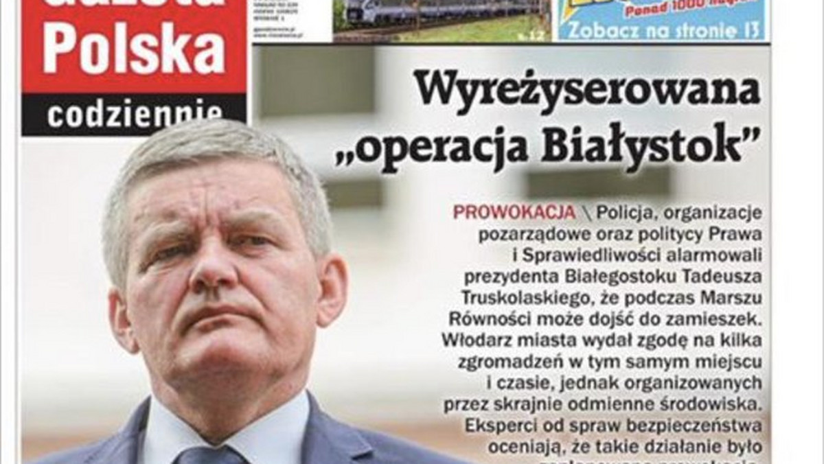 „GPC” pomyliła prezydenta Białegostoku z wiceprezydentem Rzeszowa