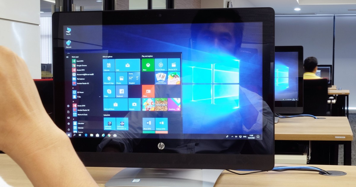 How to copy your screen on a Windows computer in 2 ways, to take a full