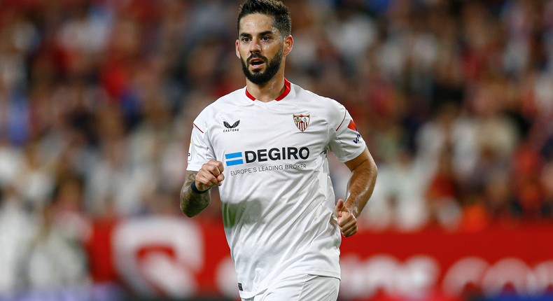 Isco has barely learned the streets of Seville and he could already be headed for the exit (Pressinphoto)