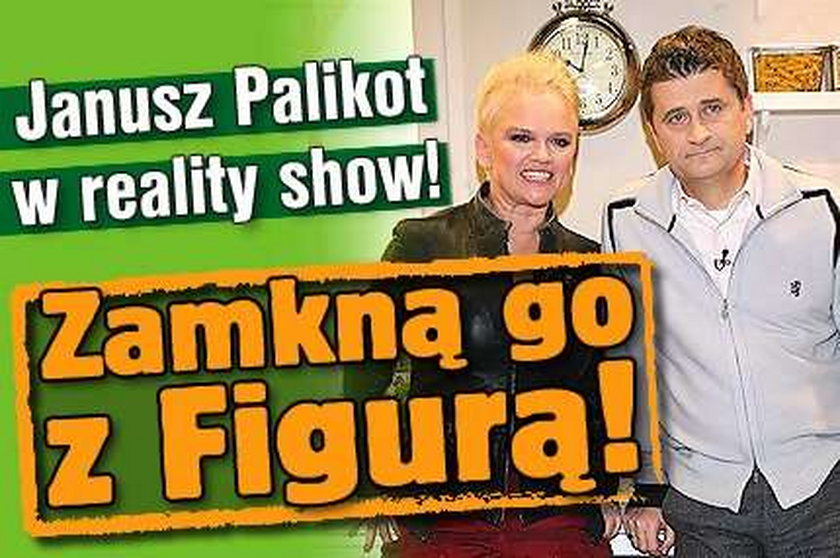 Palikot w reality show! Zamkną go z Figurą!