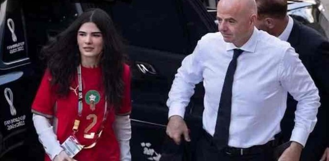 Đani Infantino sa ćerkom Alesijom