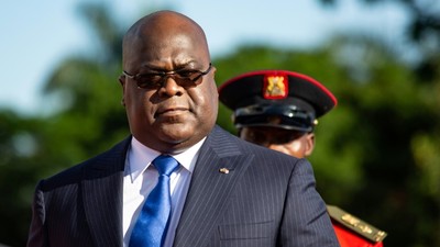President of the Democratic Republic of Congo Felix Tshisekedi, seen here in November 2019, has called for a warmer relationship with Israel