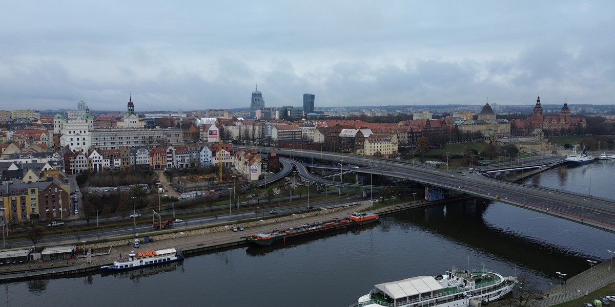 Panorama Szczecina