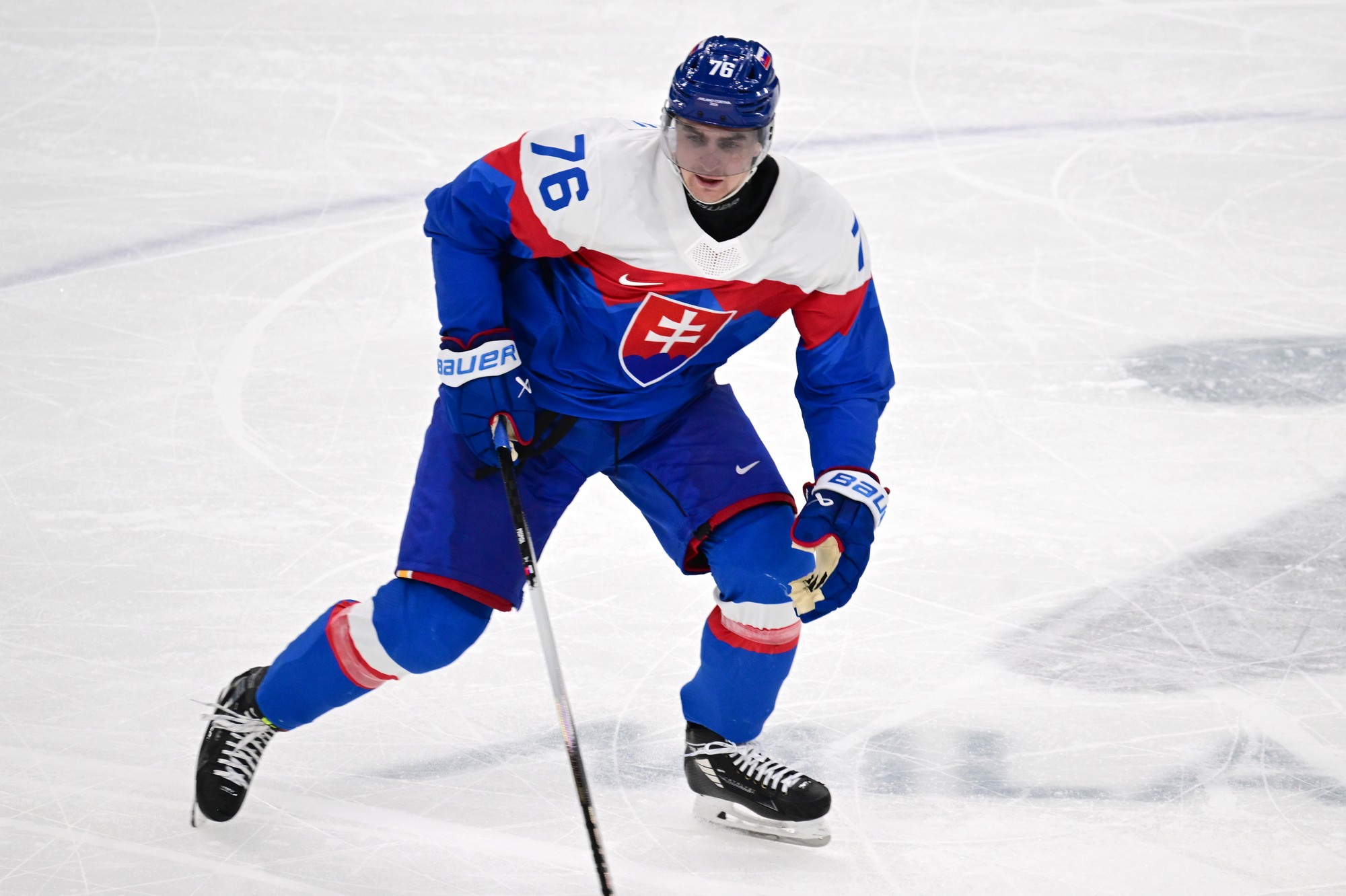 Slovenský hokejista Martin Pospíšil. 