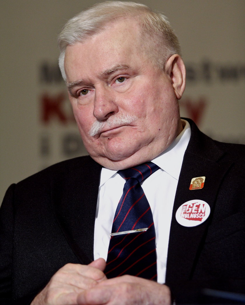 Szampan Lecha Wałęsy