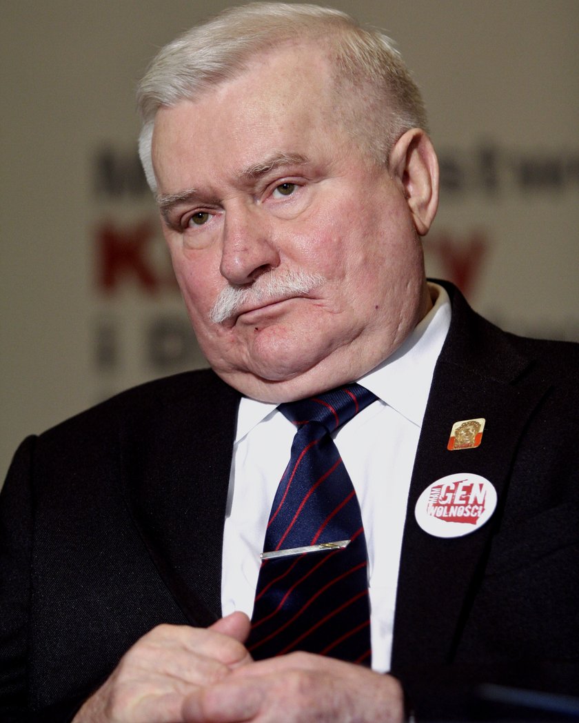 Szampan Lecha Wałęsy