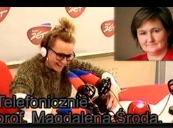 "Grodzka utknęła w kroku". Niefortunne przejęzyczenie Olejnik