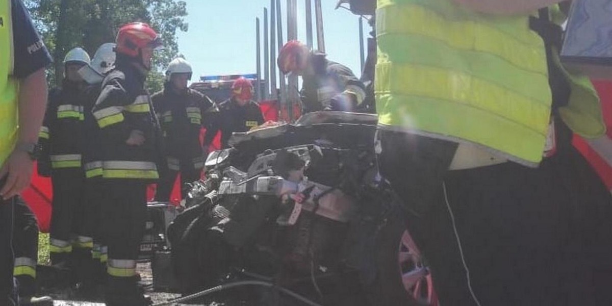 Tragiczna śmierć rodziny na Mazowszu. Jechali na wczasy